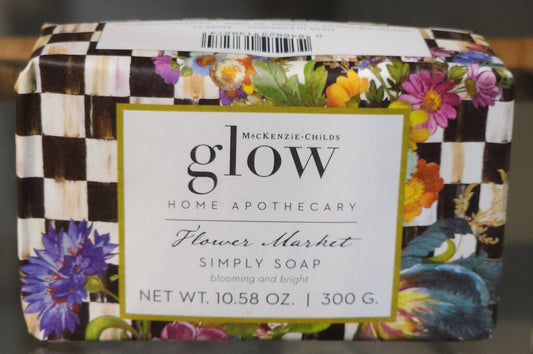 MacKenzie Childs 'Glow' Flower Market Soap 10.58oz