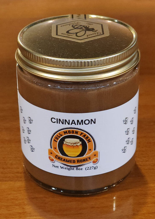 Cinnamon Creamed Honey 8oz
