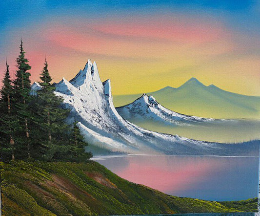 May 13th 6pm Painting Class with Bob Ross Certified Instructor, Andy Taylor