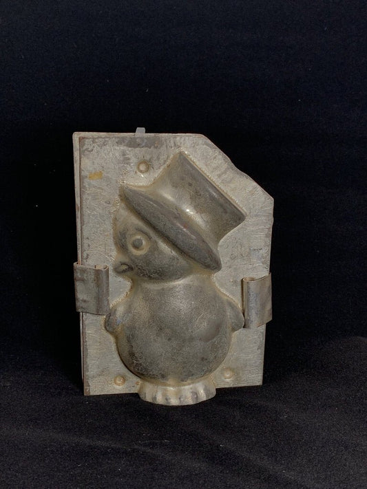 Antique Chick in Top Hat Chocolate Mold