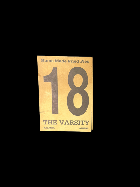 The Varsity Restaurant Table Numbers