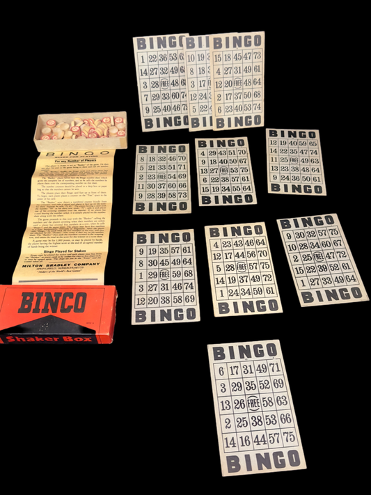 Milton Bradley Bingo Game