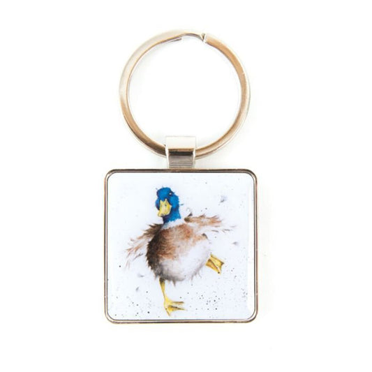 'A Waddle And A Quack' Duck Keychain