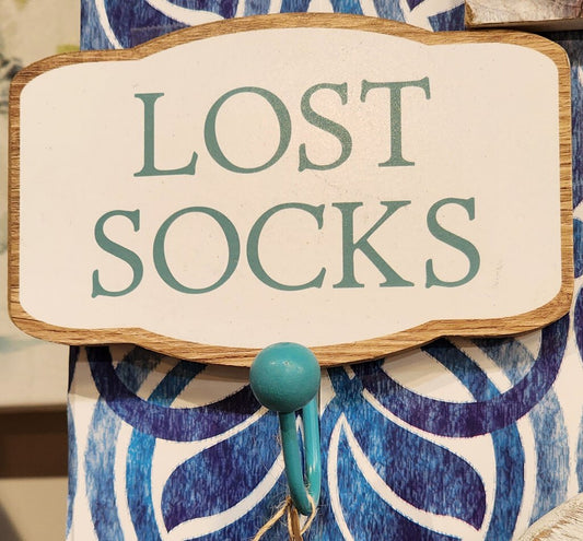'Lost Socks' Wall Hook