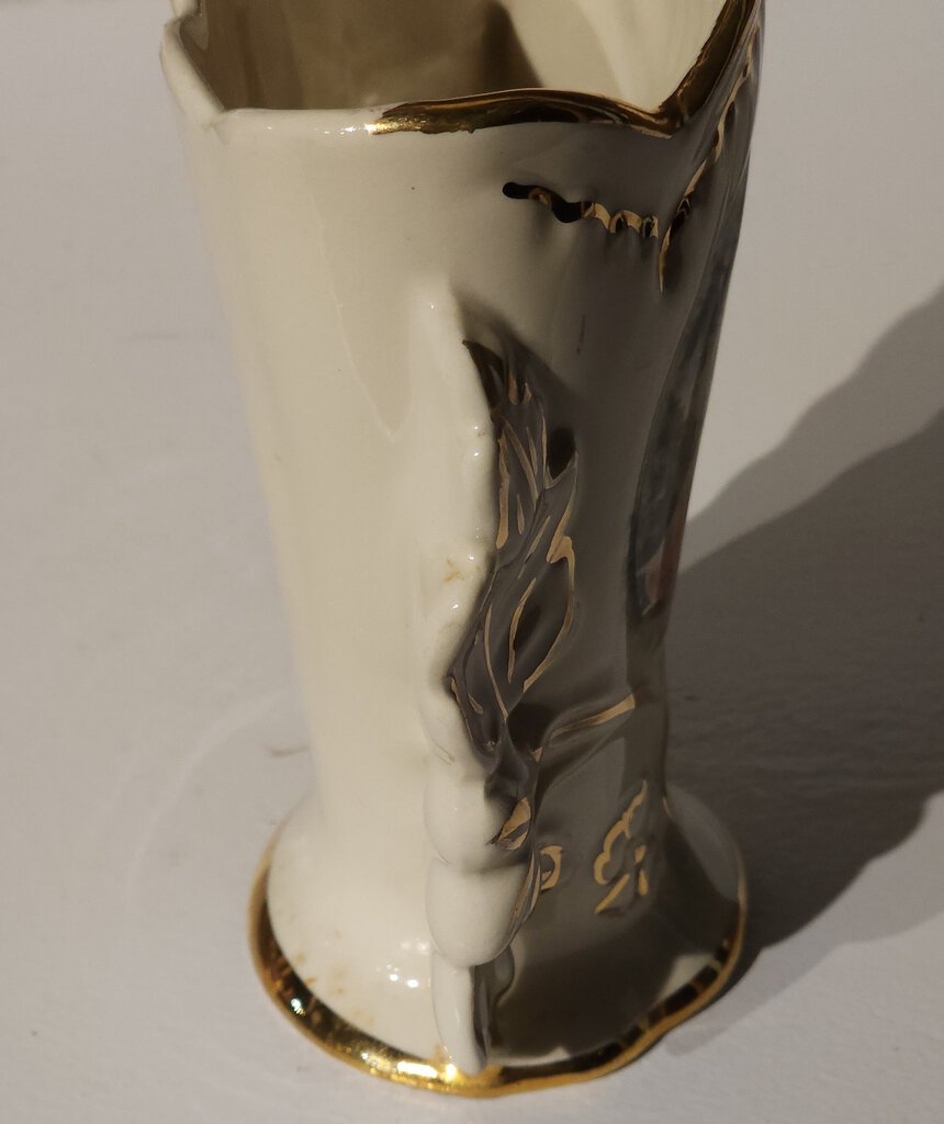 1940's American Limoge Pattern Vase