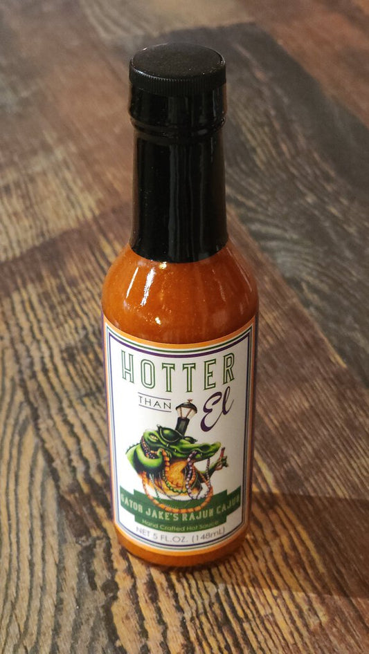 Hotter Than El - Gator Jake's Rajun Cajun Hot Sauce