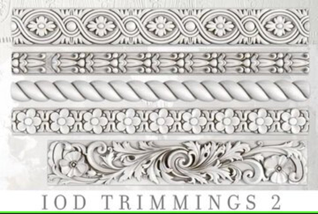 Trimmings II 6x10 IOD Moulds