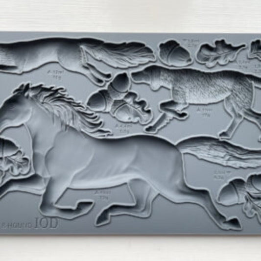 Horse and Hound 6x10 IOD Moulds