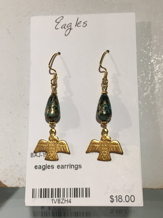 eagles earrings