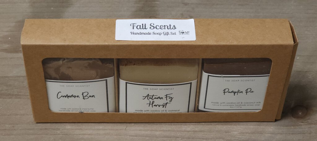 Fall Scents Handmade Soap Gift Set 14oz